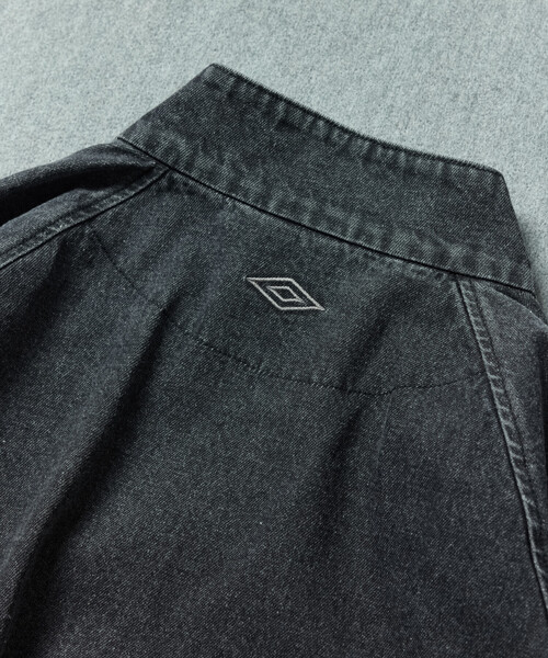UMBRO(アンブロ)の「UMBRO/アンブロ SP Denim Stand Collar Blouson/別注 デニム スタンドカラー ブルゾン(ブルゾン・メンズ・ブルー/ネイビー/ブラック・X-LARGE/LARGE/MEDIUM)」の11枚目の写真
