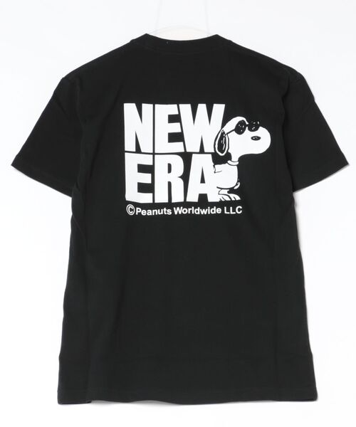 NEW ERA（ニューエラ）の「ニューエラ 半袖Tシャツ スヌーピーコラボ（Tシャツ/カットソー・メンズ・ブラック/ホワイト・XL/L/M/S/XXL）」の19枚目の写真