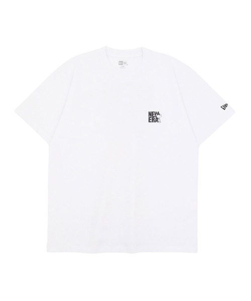 NEW ERA（ニューエラ）の「ニューエラ 半袖Tシャツ スヌーピーコラボ（Tシャツ/カットソー・メンズ・ブラック/ホワイト・XL/L/M/S/XXL）」の2枚目の写真