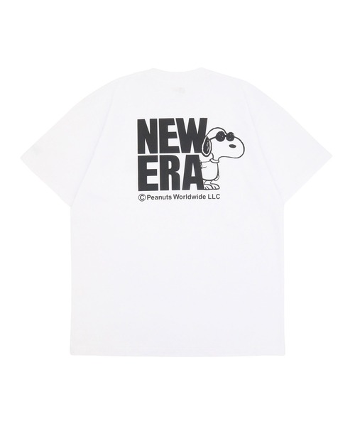 NEW ERA（ニューエラ）の「ニューエラ 半袖Tシャツ スヌーピーコラボ（Tシャツ/カットソー・メンズ・ブラック/ホワイト・XL/L/M/S/XXL）」の3枚目の写真