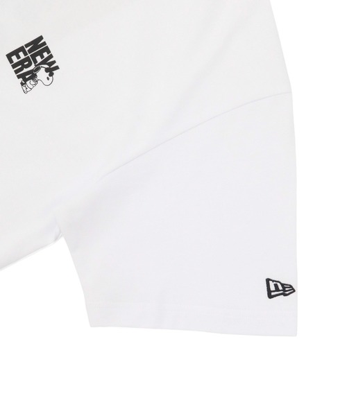 NEW ERA（ニューエラ）の「ニューエラ 半袖Tシャツ スヌーピーコラボ（Tシャツ/カットソー・メンズ・ブラック/ホワイト・XL/L/M/S/XXL）」の7枚目の写真