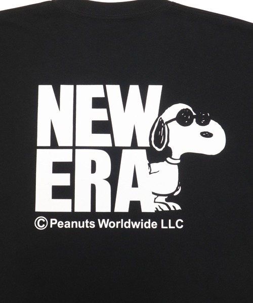NEW ERA（ニューエラ）の「ニューエラ 半袖Tシャツ スヌーピーコラボ（Tシャツ/カットソー・メンズ・ブラック/ホワイト・XL/L/M/S/XXL）」の17枚目の写真