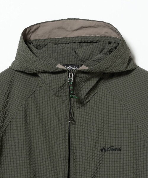 WILD THINGS（ワイルドシングス）の「WILD THINGS / GECKO LIGHT PARKA（ブルゾン・メンズ・ブラック/オリーブ・LARGE/X-LARGE/MEDIUM）」の8枚目の写真