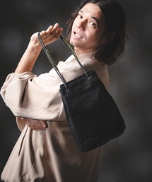 GLIMCLAP（グリムクラップ）の「mko13360-Drawstring Canvas Tote 巾着バッグ(201-005-gls-cg)（ハンドバッグ）」