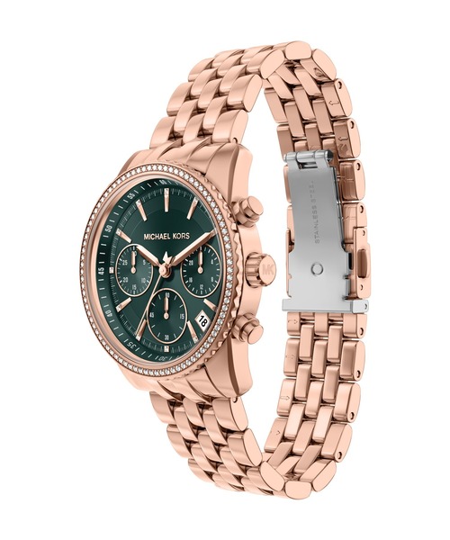 MICHAEL KORS(マイケルコース)の「マイケル・コース 腕時計 レディース アナログ ステンレス MK7600(アナログ腕時計・レディース・ピンクゴールド・FREE)」の6枚目の写真
