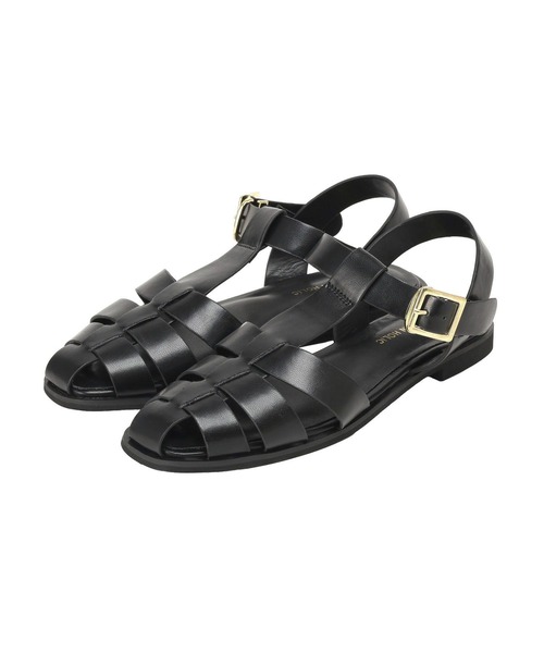 AMERICAN HOLIC（アメリカンホリック）の「グルカサンダル（サンダル・レディース・ブラック/アイボリー・L/M/S）」の3枚目の写真