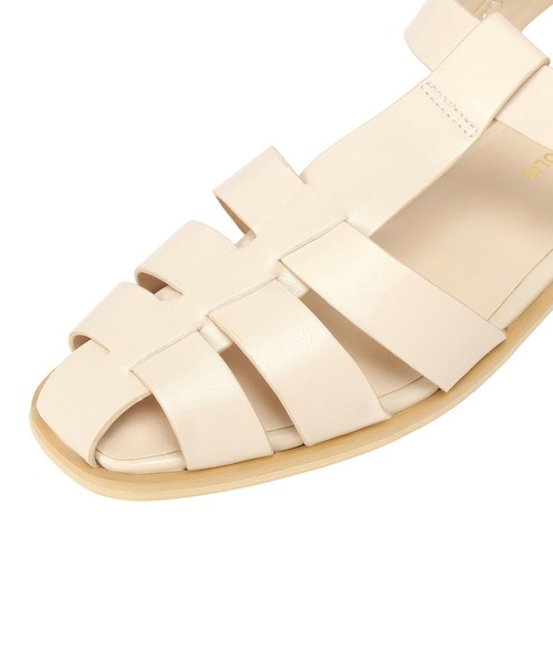 AMERICAN HOLIC（アメリカンホリック）の「グルカサンダル（サンダル・レディース・ブラック/アイボリー・L/M/S）」の8枚目の写真