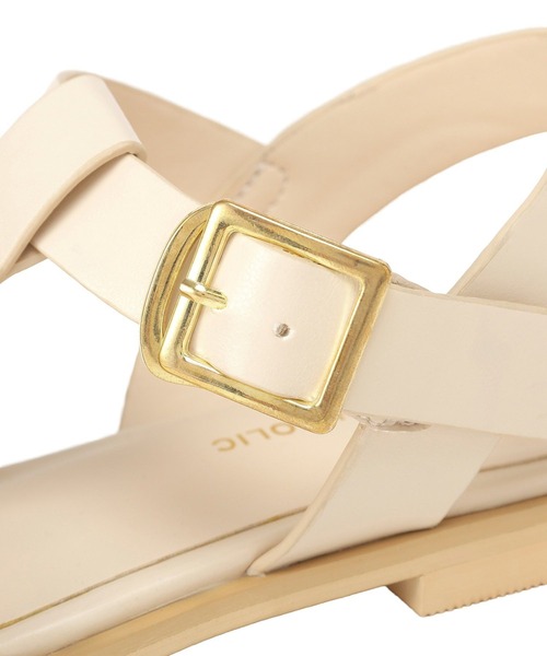 AMERICAN HOLIC（アメリカンホリック）の「グルカサンダル（サンダル・レディース・ブラック/アイボリー・L/M/S）」の11枚目の写真