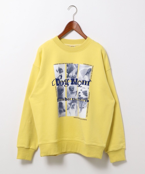 niko and...（ニコアンド）の「【ZOO ZOO ZOO FUUU!!】CAT＆DOGスウェット（スウェット・レディース・ネイビー/イエロー/ライトグレー・LARGE/MEDIUM）」の20枚目の写真