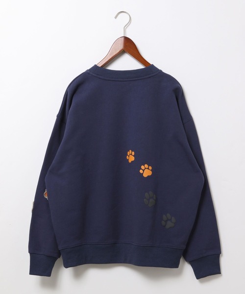 niko and...（ニコアンド）の「【ZOO ZOO ZOO FUUU!!】CAT＆DOGスウェット（スウェット・レディース・ネイビー/イエロー/ライトグレー・LARGE/MEDIUM）」の19枚目の写真