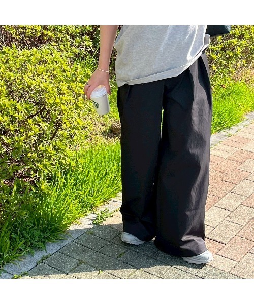 Flugge(フラッジー)の「ワイドリボンパンツ(その他パンツ・レディース・ブラック/ブラウン・FREE)」の5枚目の写真