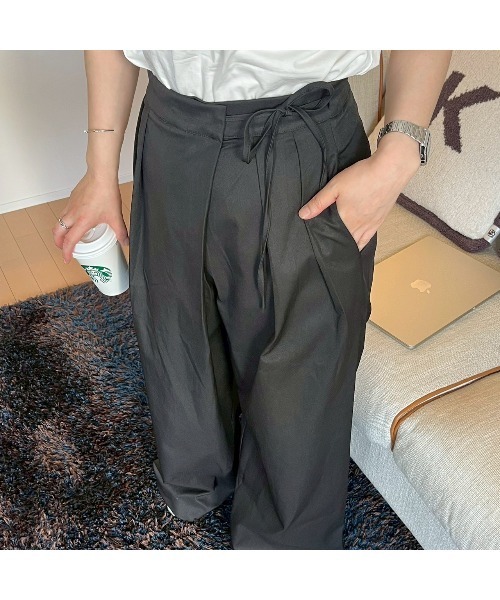 Flugge(フラッジー)の「ワイドリボンパンツ(その他パンツ・レディース・ブラック/ブラウン・FREE)」の11枚目の写真