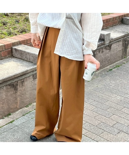 Flugge(フラッジー)の「ワイドリボンパンツ(その他パンツ・レディース・ブラック/ブラウン・FREE)」の16枚目の写真