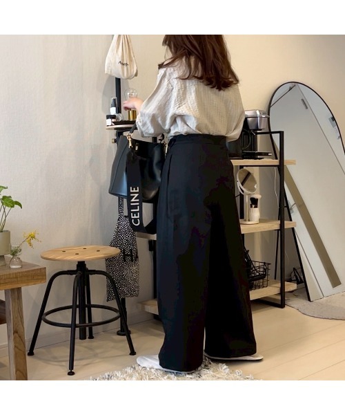 Flugge(フラッジー)の「ワイドリボンパンツ(その他パンツ・レディース・ブラック/ブラウン・FREE)」の22枚目の写真