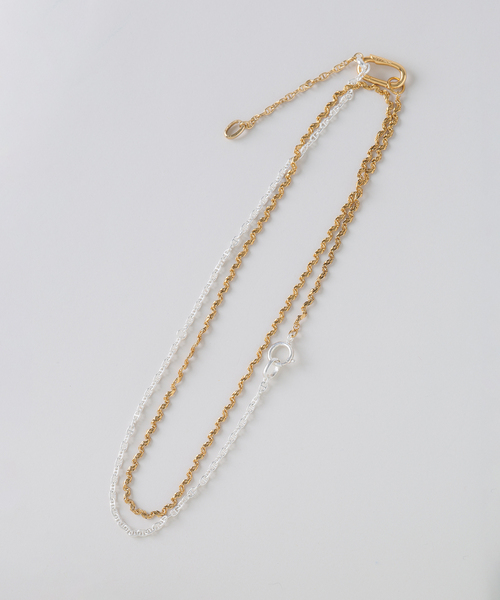 in mood(インムード)の「in mood/インムード ECHOLAYER(2P)necklace(ネックレス・レディース・シルバー・FREE)」の8枚目の写真