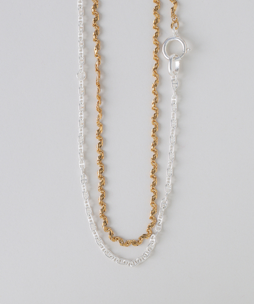 in mood(インムード)の「in mood/インムード ECHOLAYER(2P)necklace(ネックレス・レディース・シルバー・FREE)」の9枚目の写真