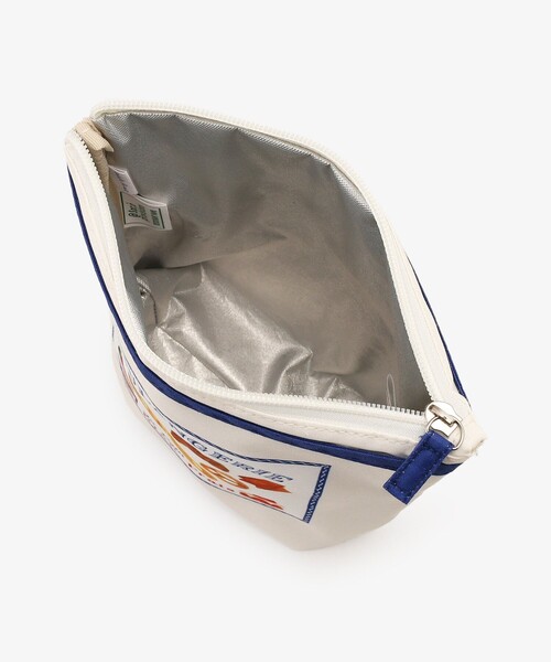 Afternoon Tea（アフタヌーンティー）の「抗菌保冷フラットポーチ/イザベル・ボワノ（キッチンツール・レディース・ブルー・ONE SIZE）」の4枚目の写真