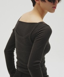TODAYFUL（トゥデイフル）の「【TODAYFUL/トゥデイフル】Soft Fraice Tops/ソフトフライストップス（Tシャツ/カットソー）」