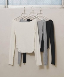 TODAYFUL（トゥデイフル）の「【TODAYFUL/トゥデイフル】Soft Fraice Tops/ソフトフライストップス（Tシャツ/カットソー）」