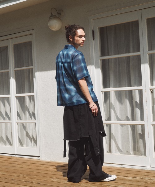 CASPER JOHN(キャスパージョン)の「Denim paleo pants/デニムパレオパンツ(デニムパンツ・メンズ・ブルー/グレー/ブラック・X-SMALL/LARGE/MEDIUM/SMALL)」の7枚目の写真