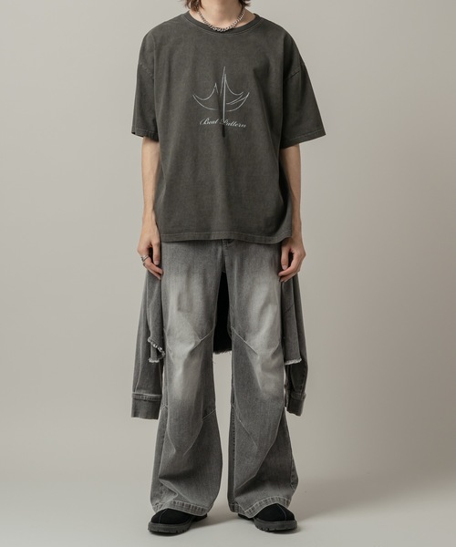 CASPER JOHN(キャスパージョン)の「Denim paleo pants/デニムパレオパンツ(デニムパンツ・メンズ・ブルー/グレー/ブラック・X-SMALL/LARGE/MEDIUM/SMALL)」の16枚目の写真
