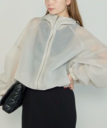 enhaut | シアーダンボール ジップパーカー(パーカー)