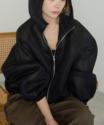 enhaut | シアーダンボール ジップパーカー(パーカー)