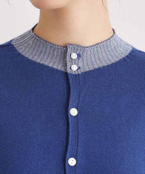 LAURA ASHLEY(ローラアシュレイ)の「【人気デザイン!日本製/ロゴ刺繍入り/ワンマイルウエア】コットン ニットカーディガン(カーディガン/ボレロ・レディース・グリーン系その他4/ブルー系2/アイボリー系2・38)」の19枚目の写真