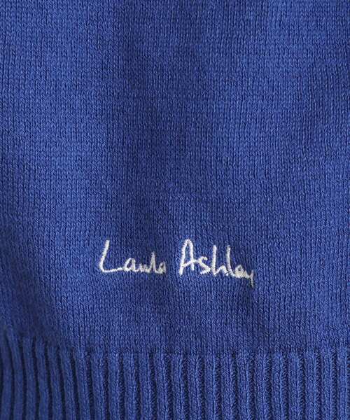 LAURA ASHLEY(ローラアシュレイ)の「【人気デザイン!日本製/ロゴ刺繍入り/ワンマイルウエア】コットン ニットカーディガン(カーディガン/ボレロ・レディース・グリーン系その他4/ブルー系2/アイボリー系2・38)」の22枚目の写真