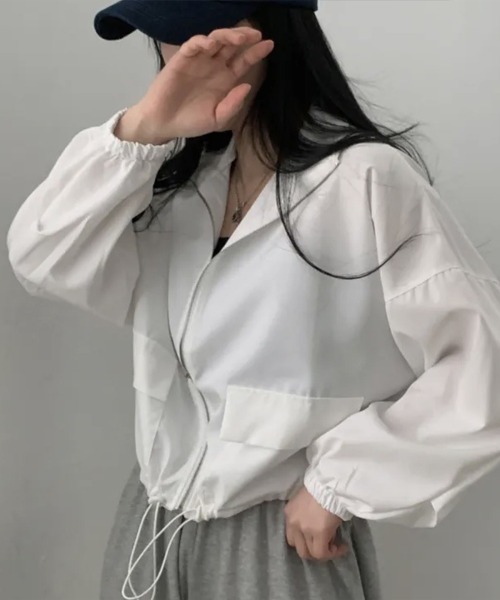 Flugge(フラッジー)の「ミリタリーライトジャケット(その他アウター・レディース・カーキ・FREE)」の3枚目の写真