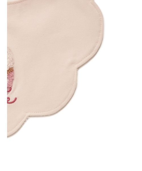 gelato pique（ジェラートピケ）の「【BABY】カップケーキ柄スタイ（スタイ/よだれかけ・キッズ・ピンク・F）」の5枚目の写真