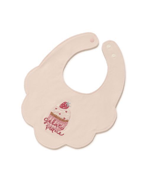 gelato pique（ジェラートピケ）の「【BABY】カップケーキ柄スタイ（スタイ/よだれかけ・キッズ・ピンク・F）」の7枚目の写真