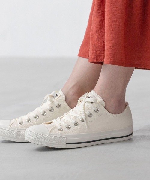 CONVERSE（コンバース）の「CONVERSE ALL STAR WASHEDCANVAS OX コンバース オールスター ウォッシュドキャンバス ローカット スニーカー（スニーカー・レディース・イエロー/グリーン/ホワイト・22.5cm/24.0cm/24.5cm/23.0cm/23.5cm/25.0cm/25.5cm/26.0cm/22.0cm）」の8枚目の写真