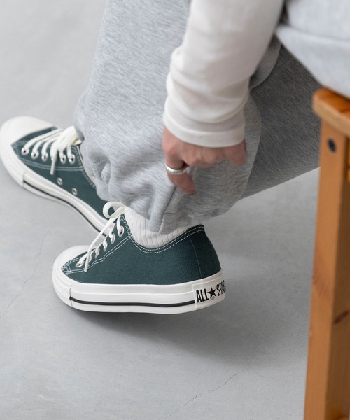 CONVERSE（コンバース）の「CONVERSE ALL STAR WASHEDCANVAS OX コンバース オールスター ウォッシュドキャンバス ローカット スニーカー（スニーカー・レディース・イエロー/グリーン/ホワイト・22.5cm/24.0cm/24.5cm/23.0cm/23.5cm/25.0cm/25.5cm/26.0cm/22.0cm）」の15枚目の写真