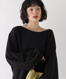 [WEB限定]ルーズ2WAYオフショルスウェット