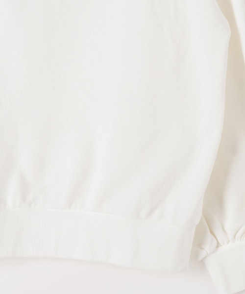 BAYFLOW（ベイフロー）の「[WEB限定]ルーズスウェット（スウェット・レディース・グレー/オフホワイト/ベージュ/ブラック/ピンク・FREE）」の9枚目の写真