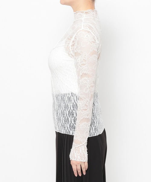 HARE(ハレ)の「ドッキングレースシアートップス(HARE)(Tシャツ/カットソー・レディース・ブラック/ホワイト/グリーン・FREE)」の16枚目の写真