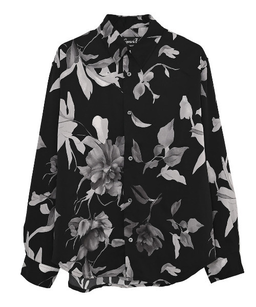 CavariA（キャバリア）の「『CavariA/キャバリア』花柄シャツ 長袖（シャツ/ブラウス・メンズ・ブラック/ブラック系1/ブラック系2・M/L）」の16枚目の写真