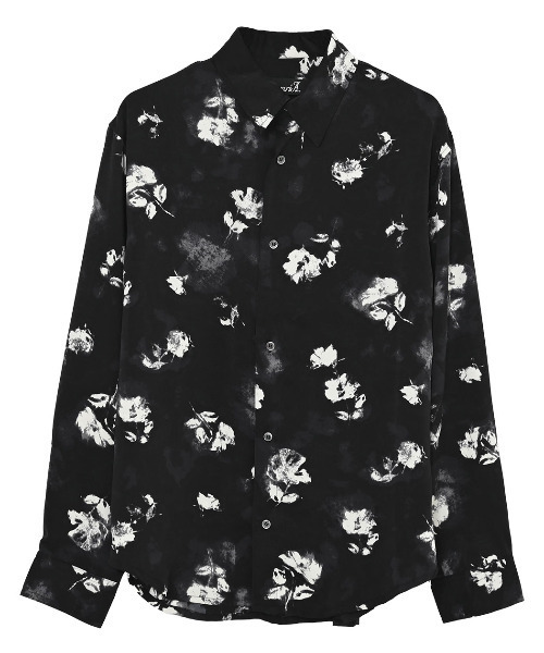 CavariA（キャバリア）の「『CavariA/キャバリア』花柄シャツ 長袖（シャツ/ブラウス・メンズ・ブラック/ブラック系1/ブラック系2・M/L）」の18枚目の写真