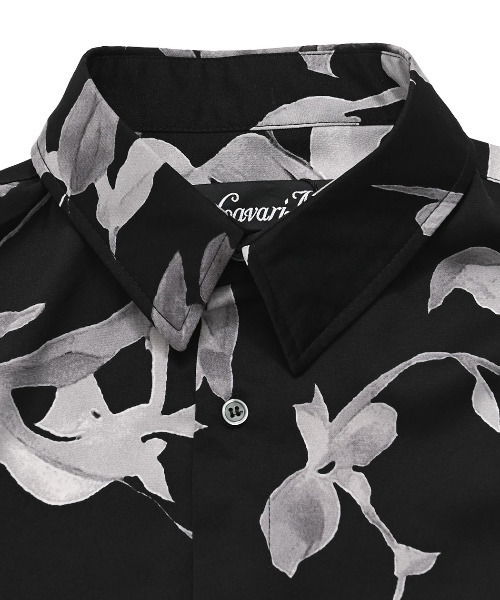 CavariA（キャバリア）の「『CavariA/キャバリア』花柄シャツ 長袖（シャツ/ブラウス・メンズ・ブラック/ブラック系1/ブラック系2・M/L）」の20枚目の写真