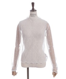 axes femme | Ｗリボンシアーインナー(Tシャツ/カットソー)