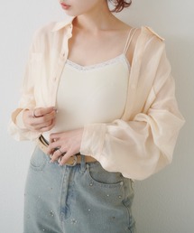 【S.Mサイズ展開】シアーベーシックシャツ