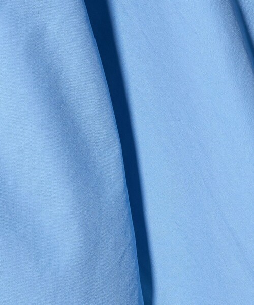 NICE WEATHER(ナイスウェザー)の「<NICE WEATHER>ロゴ クロップド シャツ(シャツ/ブラウス・レディース・ホワイト/ライトブルー・S/M)」の15枚目の写真