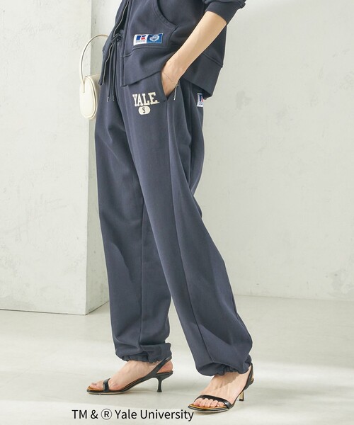 Russell Athletic(ラッセルアスレティック)の「RUSSELL ATHLETIC:〈洗濯機可能〉YALE CURVE PANTS(その他パンツ・レディース・ライトグレー/ベージュ/ネイビー・ONE SIZE)」の11枚目の写真