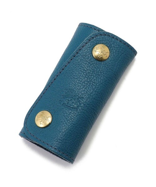 【新品未使用】イルビゾンテ キーケース ケース 財布 ブルー系 保存袋 IL BISONTE / キーケース / 2026 SPRING SUMMER（キーケース/キー