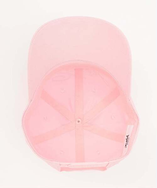 X-girl Stages(エックスガールステージス)の「ラインストーンロゴ キャップ(キャップ・キッズ・ピンク/ブラック・S(48-52cm)/52-56cm)」の8枚目の写真