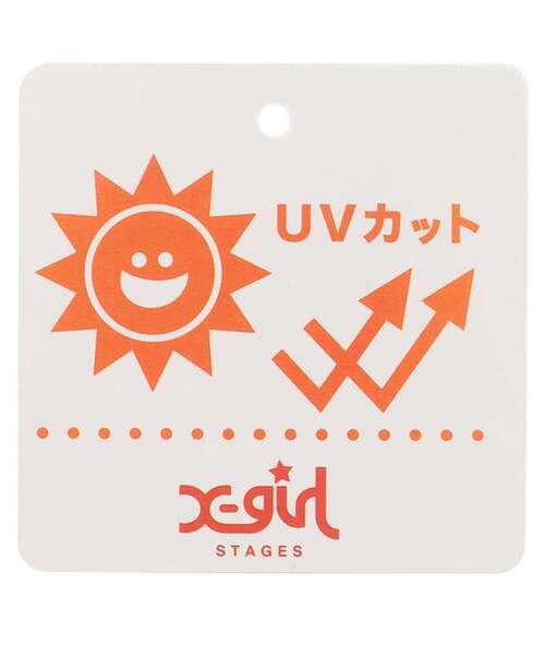 X-girl Stages(エックスガールステージス)の「ラインストーンロゴ キャップ(キャップ・キッズ・ピンク/ブラック・S(48-52cm)/52-56cm)」の11枚目の写真