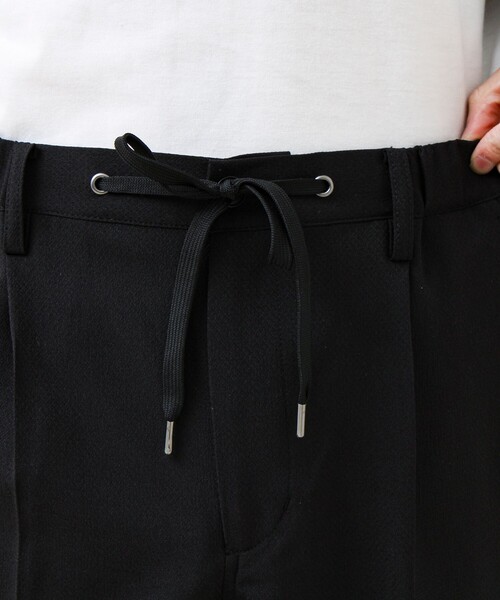 GLOSTER（グロスター）の「【セットアップ対応】リネンタッチドビーイージーパンツ（その他パンツ・メンズ・グレー/ブラック・S/L/M）」の5枚目の写真