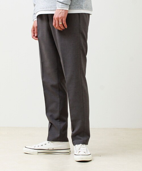 GLOSTER（グロスター）の「【セットアップ対応】リネンタッチドビーイージーパンツ（その他パンツ・メンズ・グレー/ブラック・S/L/M）」の16枚目の写真