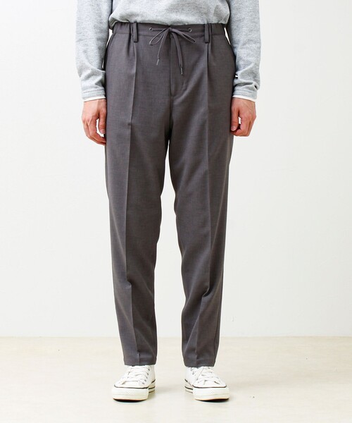 GLOSTER（グロスター）の「【セットアップ対応】リネンタッチドビーイージーパンツ（その他パンツ・メンズ・グレー/ブラック・S/L/M）」の19枚目の写真